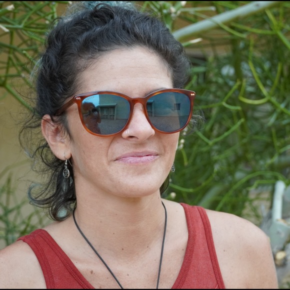 Gucci 59mm Square Sunglasses In Havana-Blue main image 4